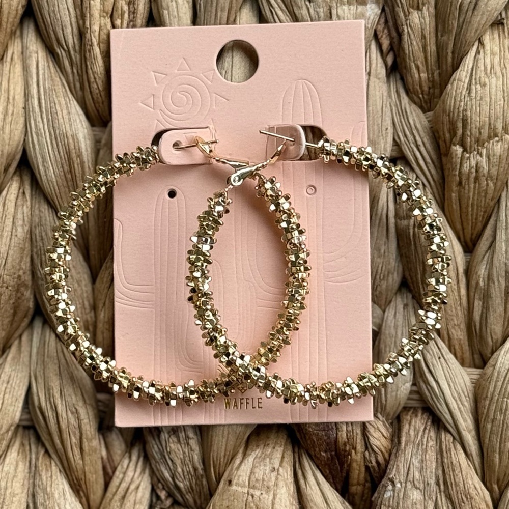Gold Hoop Earrings